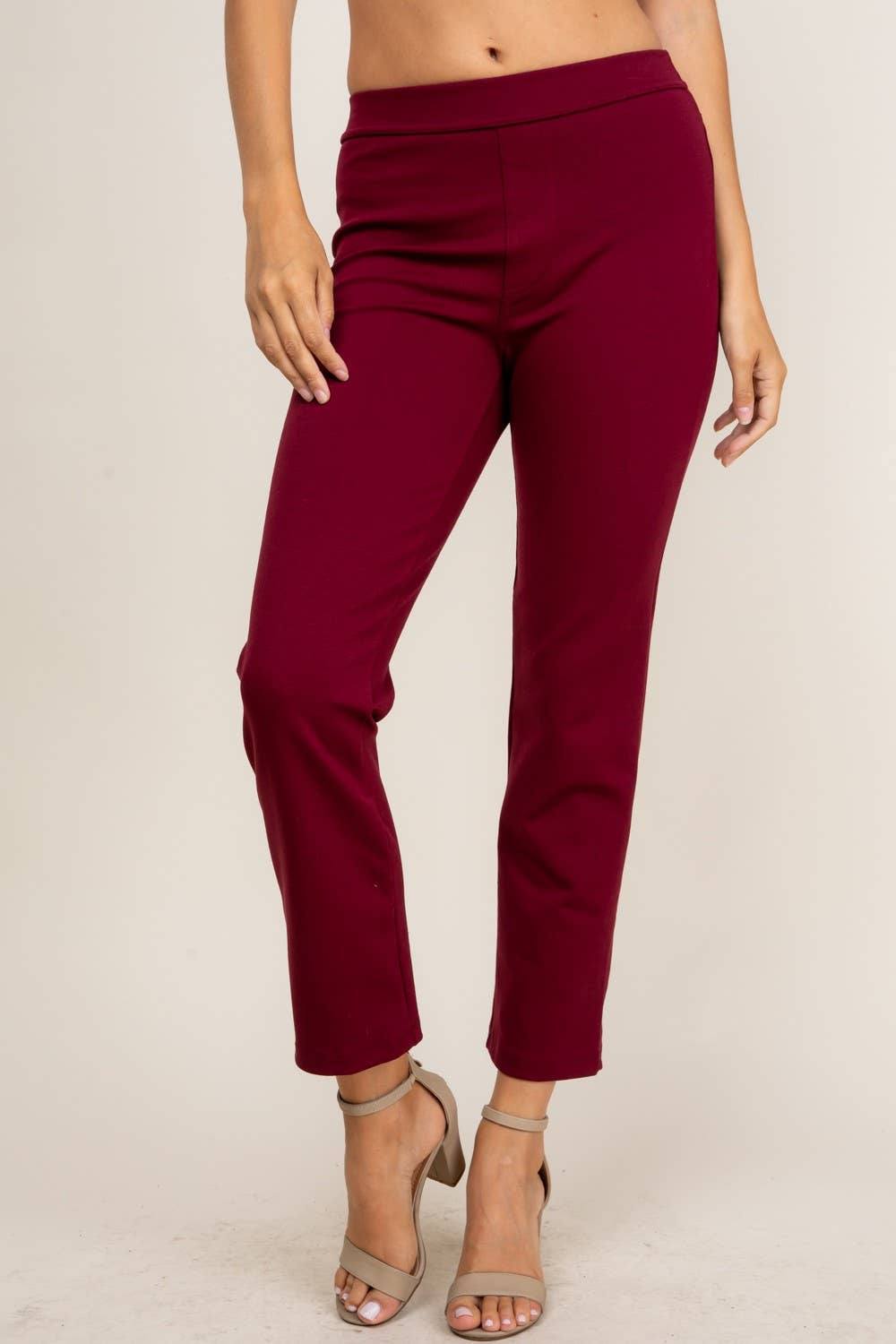 A.gain - Vente Pantalon – femme - 40068TQP353C7- PANTALON PONTE SUPER EXTENSIBLE GRANDE TAILLE2