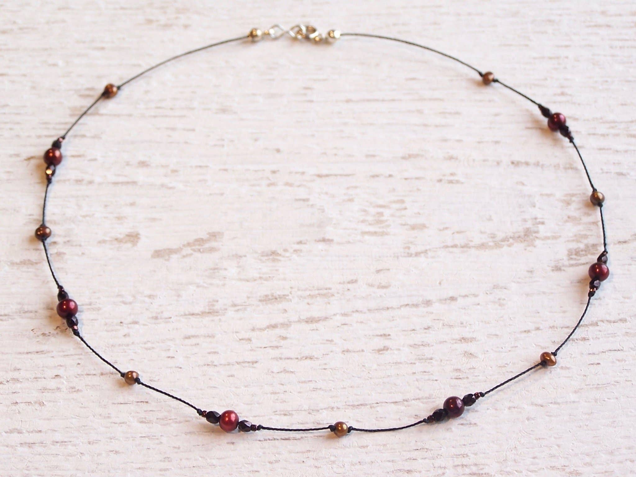 Jo Bird Jewelry – wholesale Pärlband/Pärlhalsband – Knutat pärlhalsband - Pearl Lei5