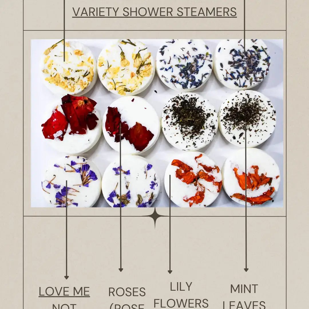 Subtle & Wild – Großhandel Duschbomben – Herren – 12 verschiedene Duschtabs | Große Duschtabletten für Spa-Erlebnis | Badekugeln4