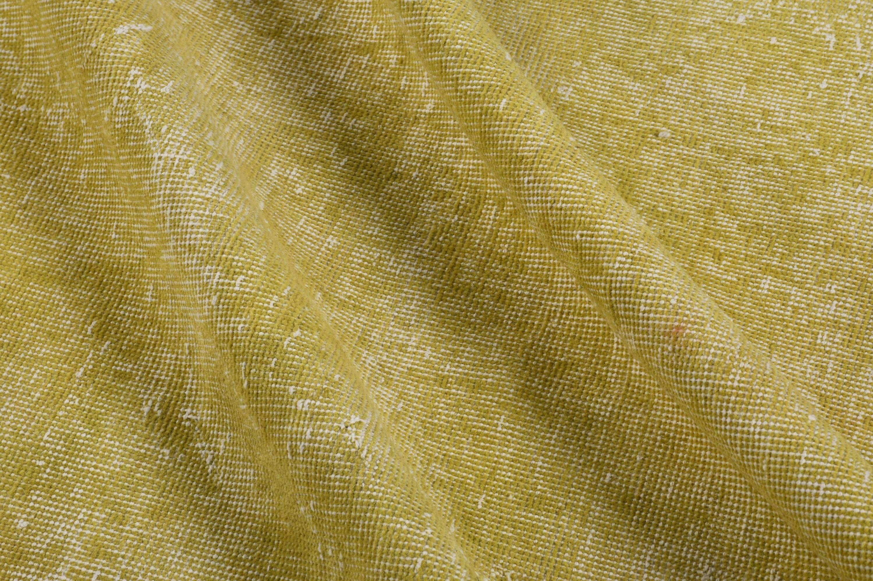 The Loom Wholesale – wholesale Matta – Gul Turkisk Matta, Blommönster, Vintage Ull, SCR-6959