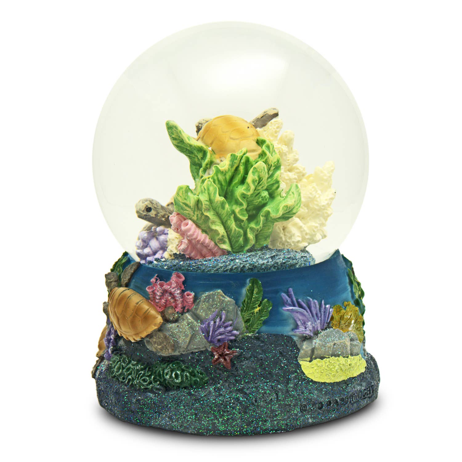 Animals Forever, Inc - Wholesale Snow Globe - Sea Turtle 100mm Musical Snow Globe {Customization Required}3