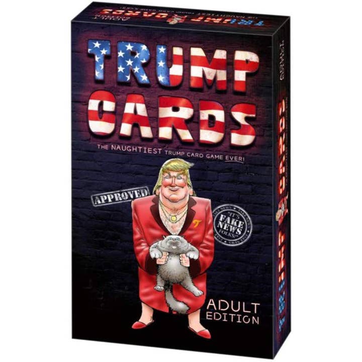 Trump Cards Adult Party Game for wholesale by Wood Expressions