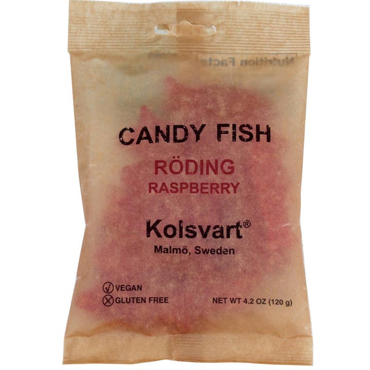Raspberry Swedish Fish - 4.2oz (120gm) and other Purchase Wholesale gummy goldfish. Free Returns & Net 60 Terms on Faire trending on Faire.