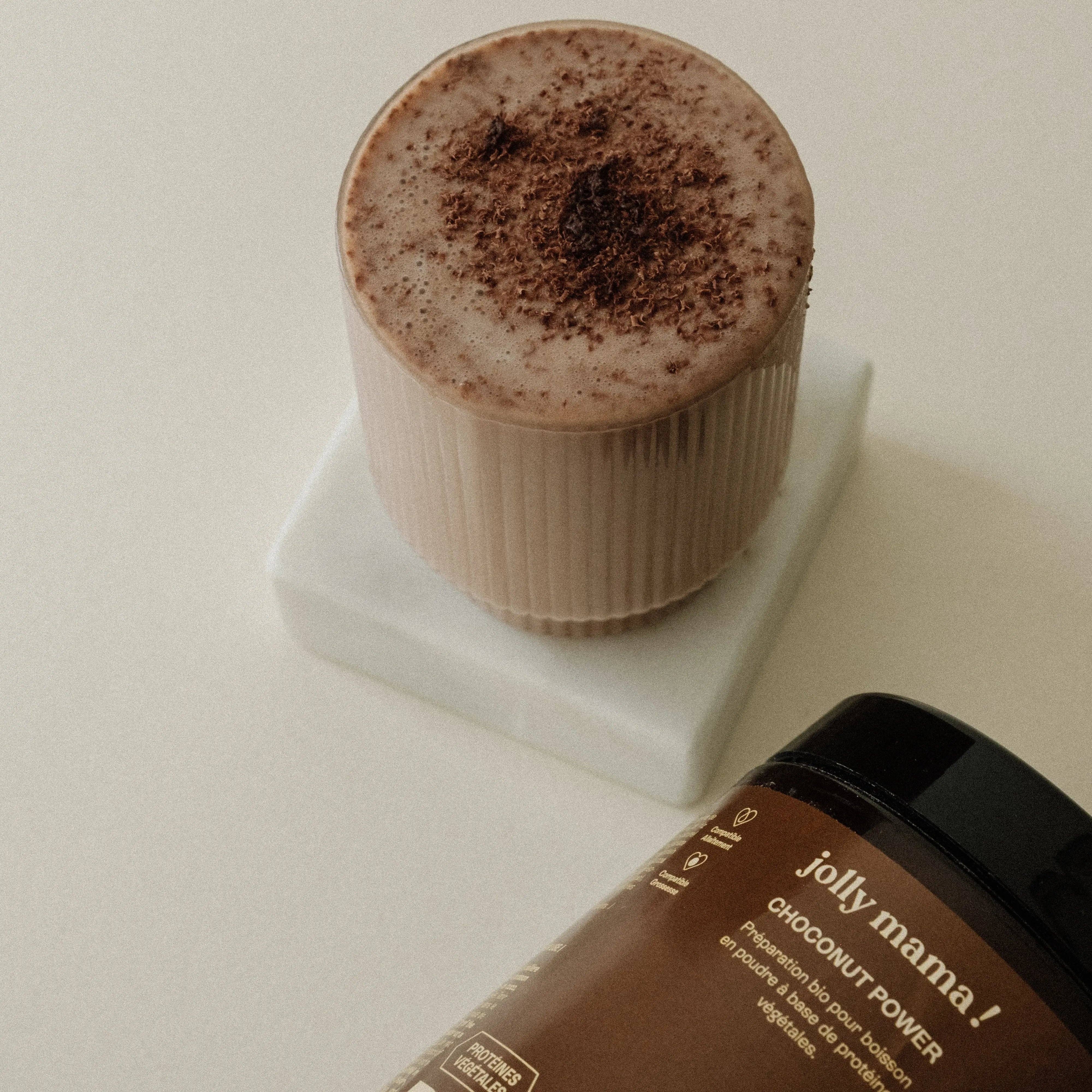 JOLLY MAMA - Wholesale Powdered Health Drink - Organic plant protein powder with cocoa and hazelnut flavor1