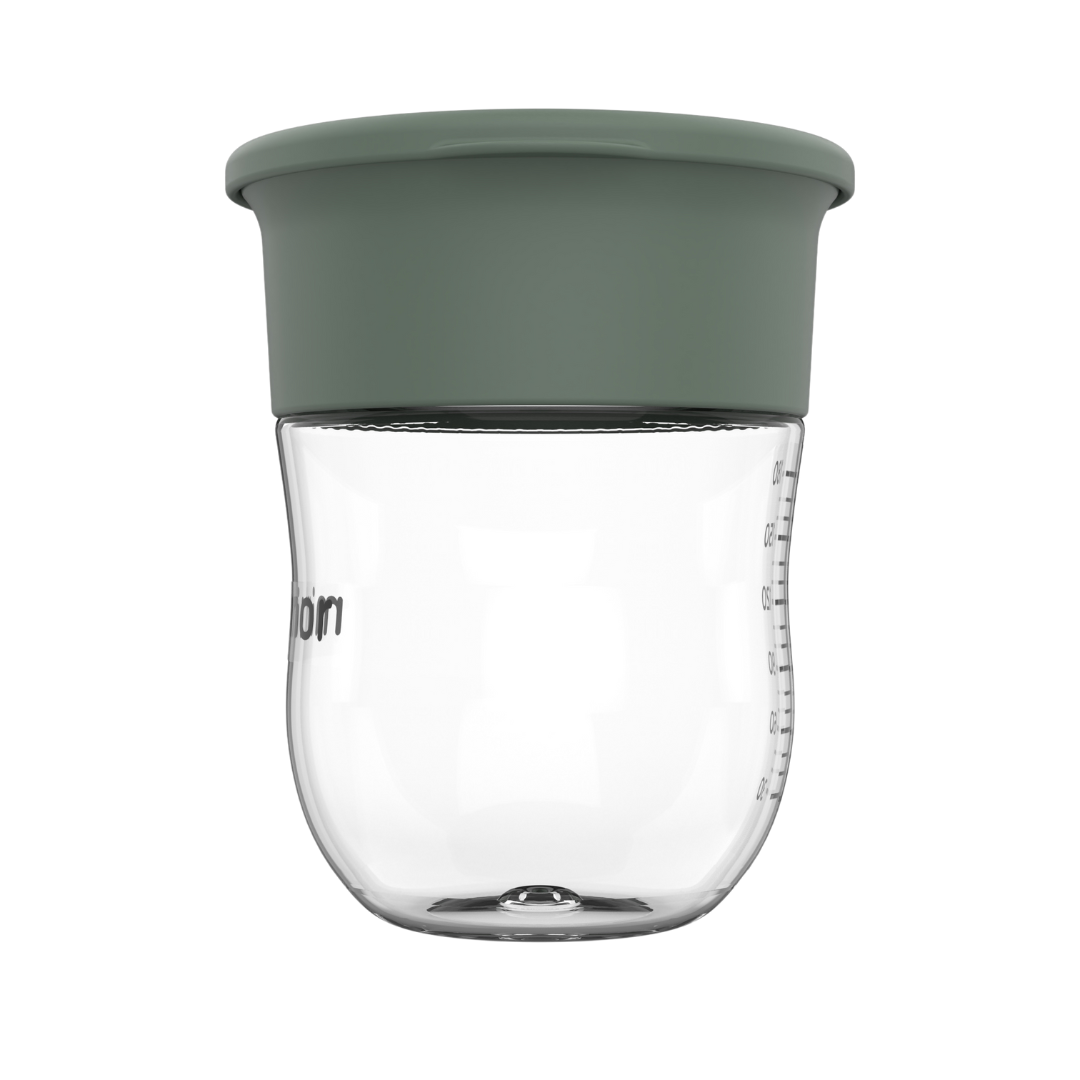 mininor - Wholesale Drinking Glass/Cup - Kids & Baby - Training Cup 220ml "Willow Green"2