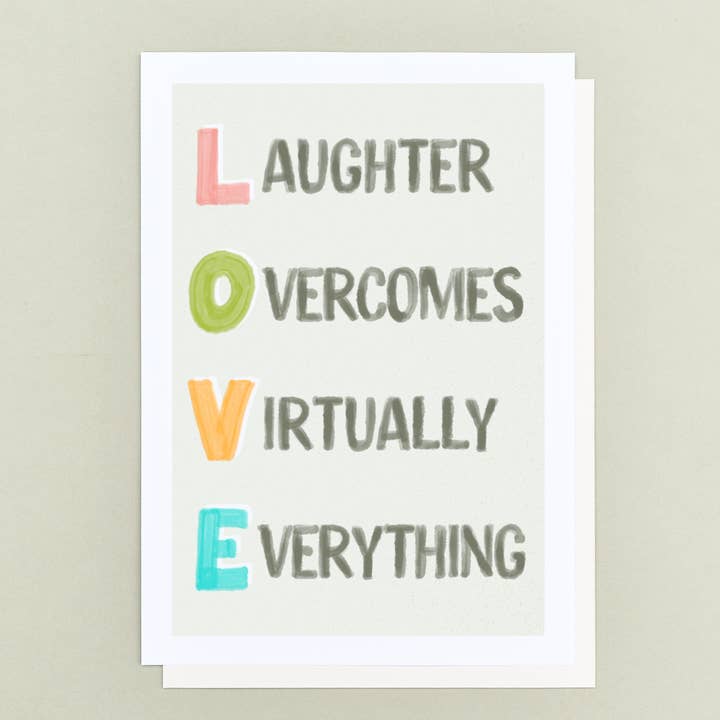 LOVE A4 Art Print for wholesale by Hands & Hearts