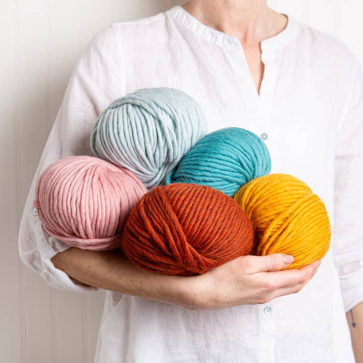 The Chunky Yarn 100g Ball 100% Merino Wool for wholesale by Wool Couture Company