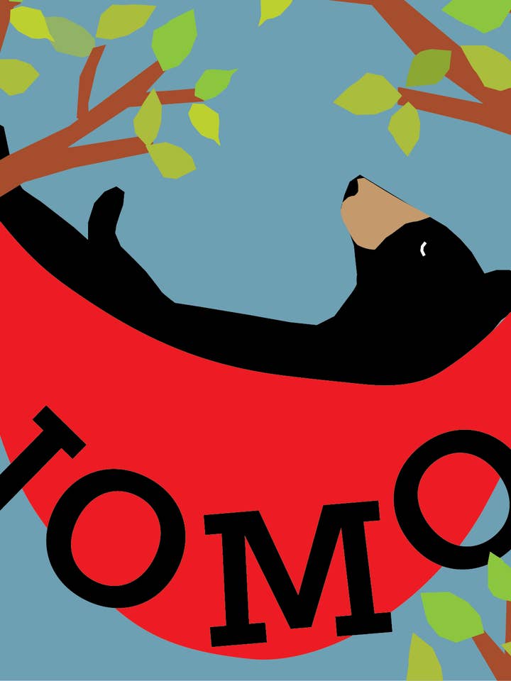 Adesivo per paraurti JOMO Summer Bear per la vendita all'ingrosso da parte di Glad Dog Cards