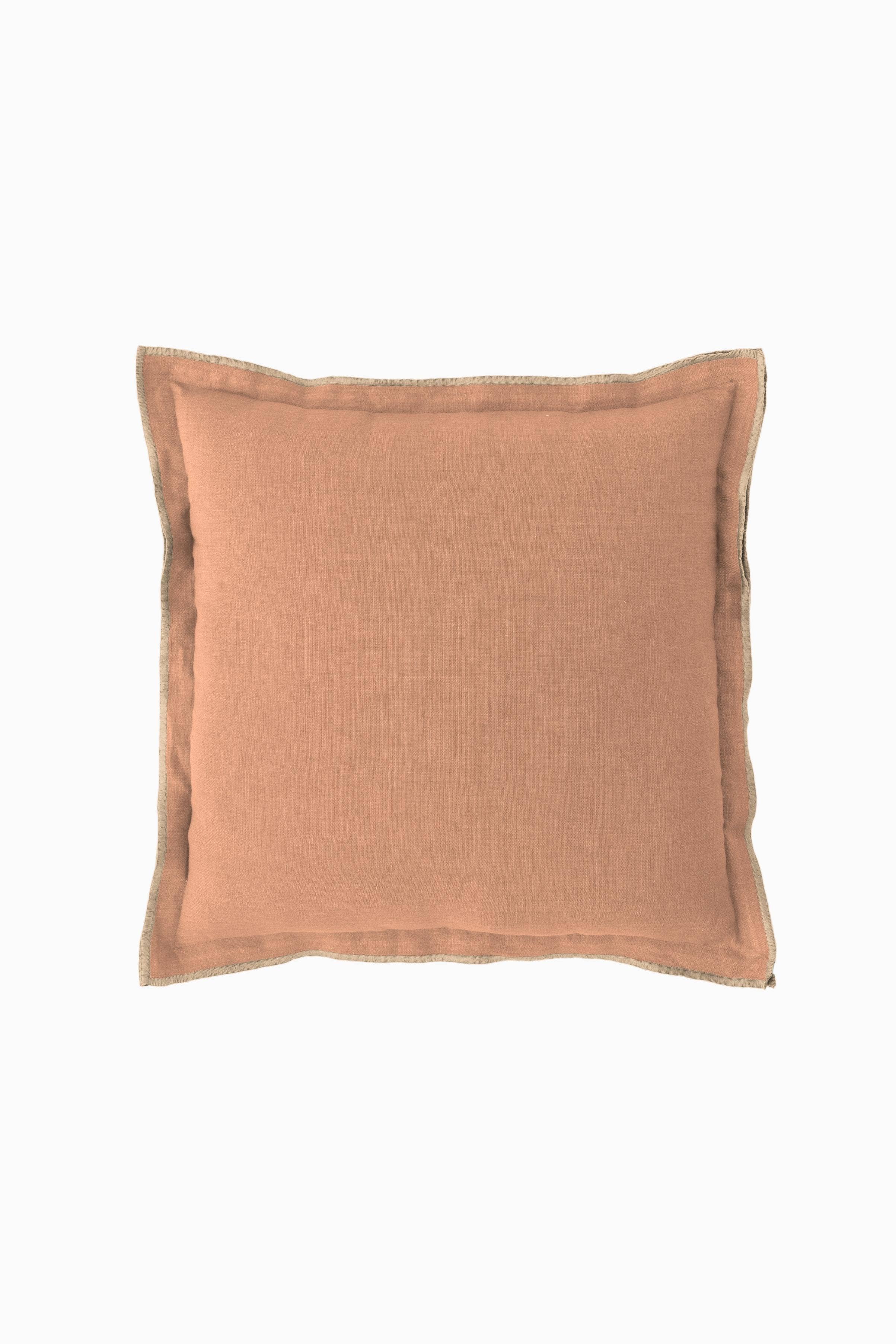 Live Linen – wholesale Prydnadskuddfodral – Naturligt nålarbete linnekuddfodral – Texturerat, handgjort4