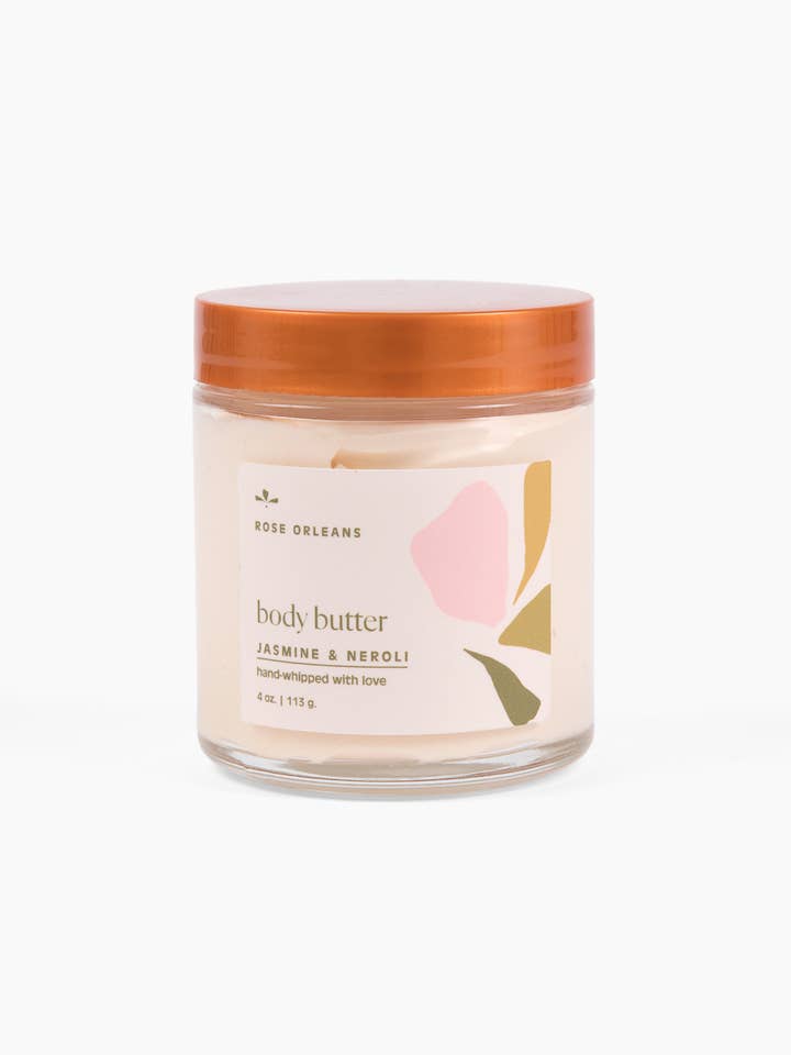 Jasmine & Neroli Whipped Body Butter for wholesale by ROSE ORLEANS