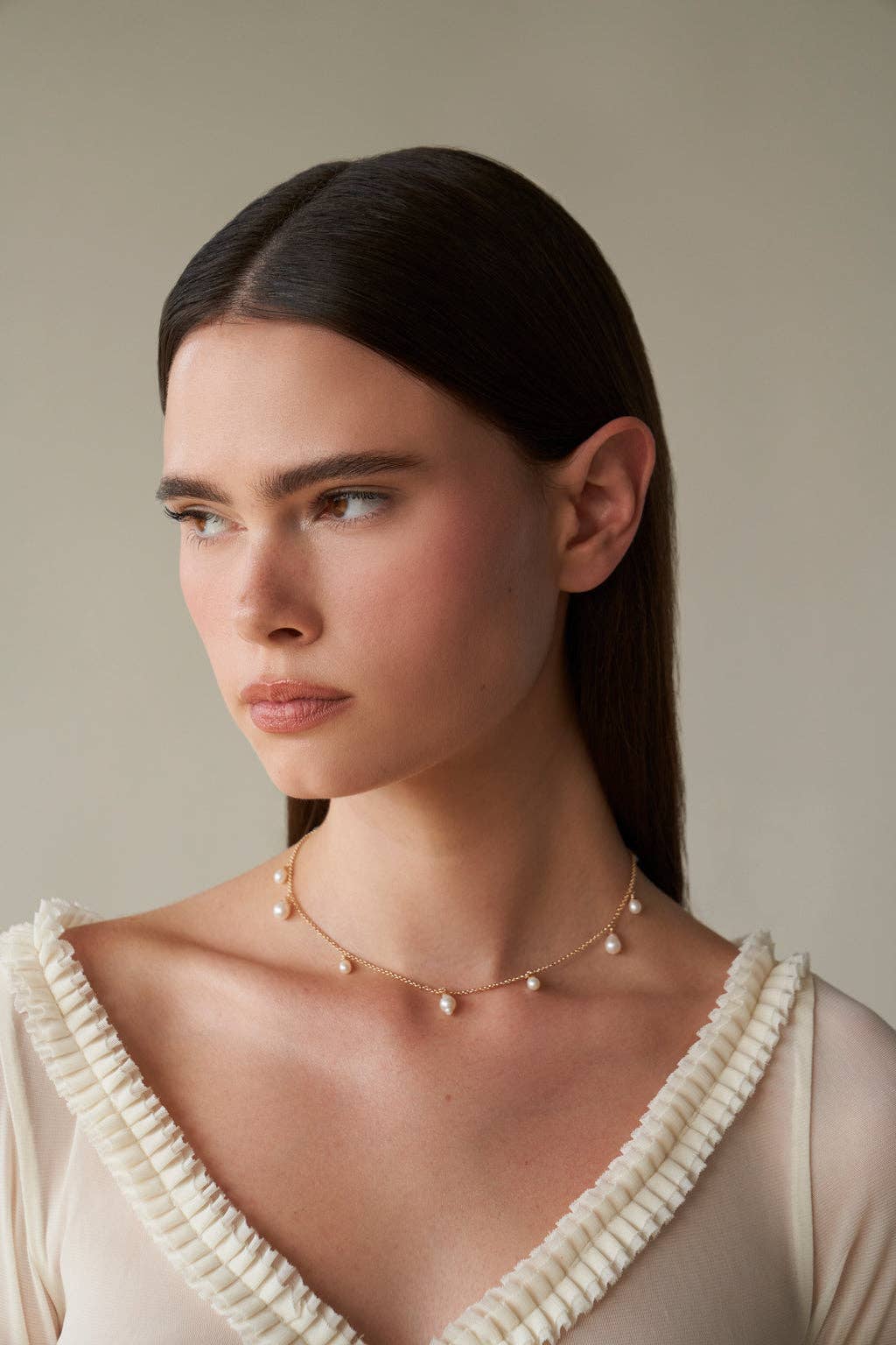 Lili Claspe - Wholesale Beaded/Pearl Necklace - Amelie Necklace1