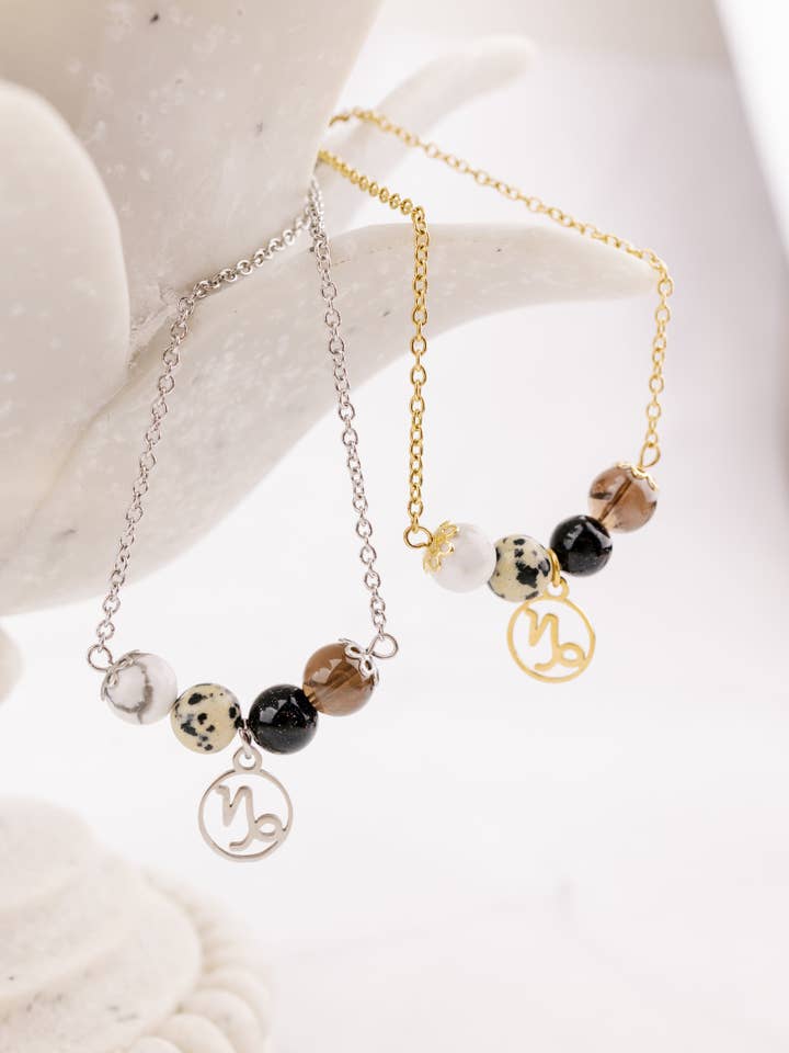 Gemstone Capricorn Necklace | Zodiac Collection for wholesale by WonderLight