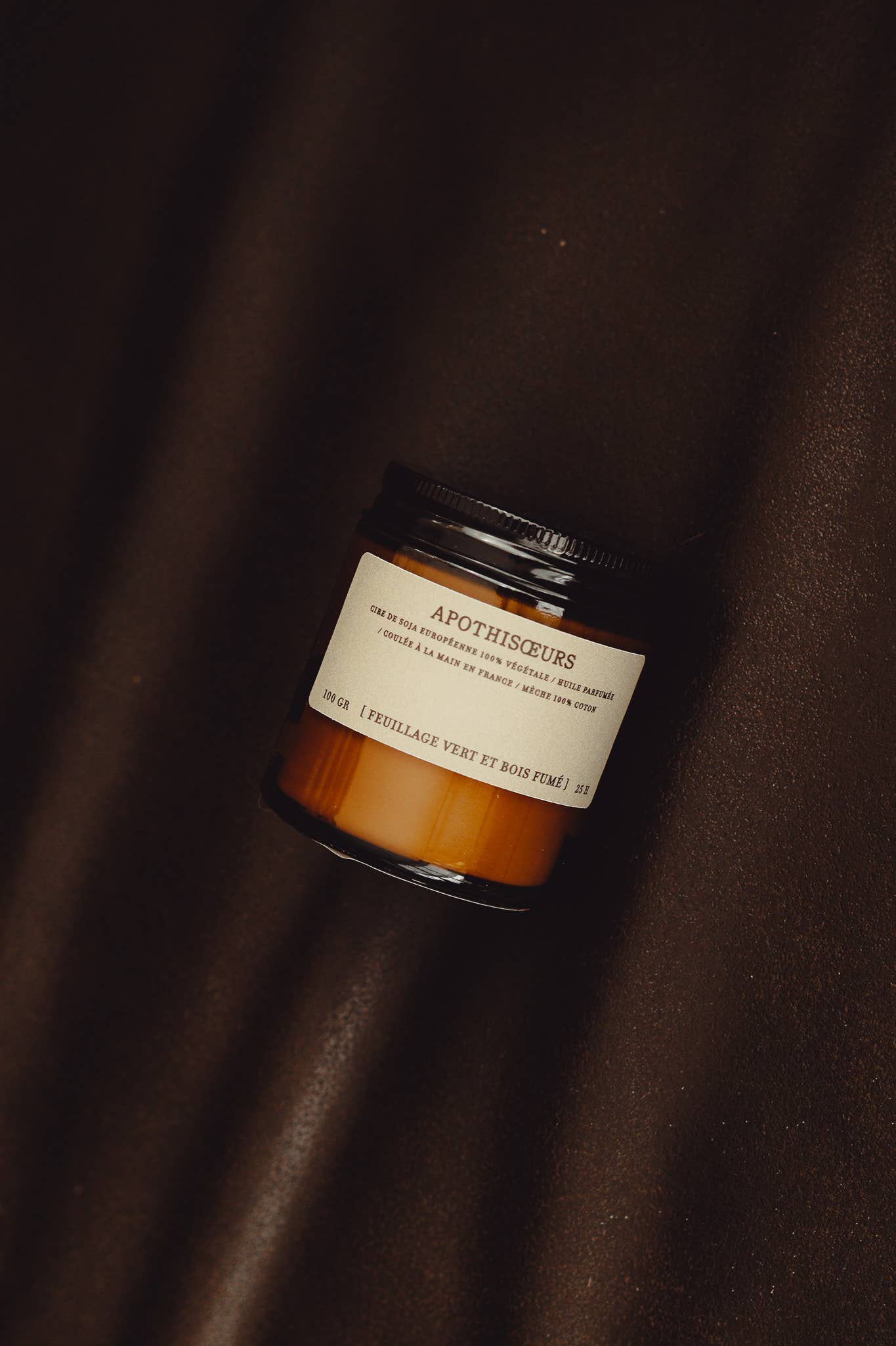 Apothisoeurs - Wholesale Jar/Filled Candle - CANDLE 200 GR GREEN FOLIAGE AND SMOKED WOOD2