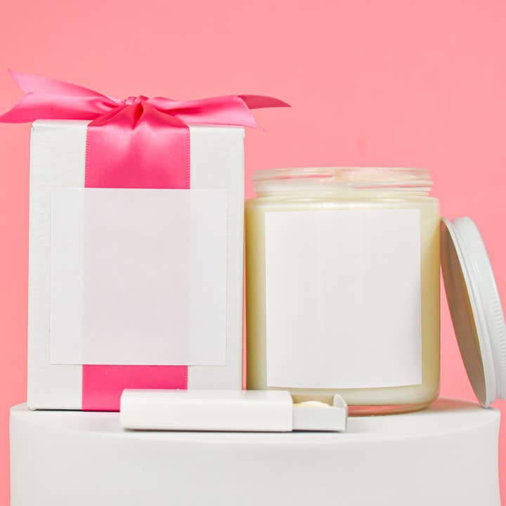 Box Babe Gift Co. - Wholesale Jar/Filled Candle - Private Label Soy Candle Gift Set