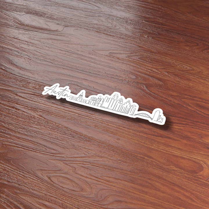 Sentinel Supply - Vente Autocollant - Autocollant Austin Skyline - Jolis autocollants texans4