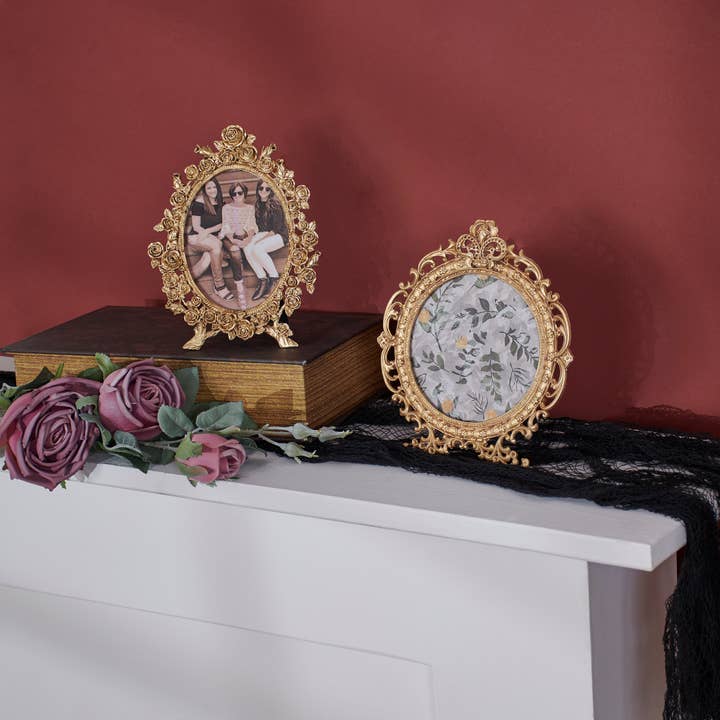 Primitives by Kathy - Wholesale Picture Frame - Oval Filigree Photo Frame3