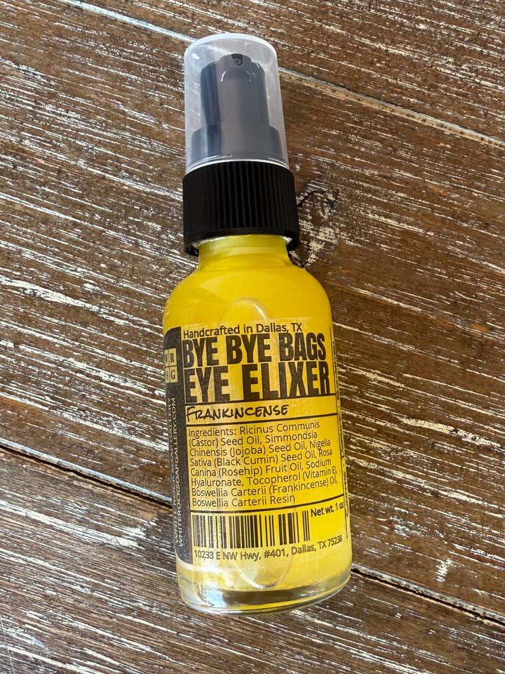 Bye-Bye Bags – Depuffing Under-Eye Elixir for wholesale by White Rock Soap Gallery