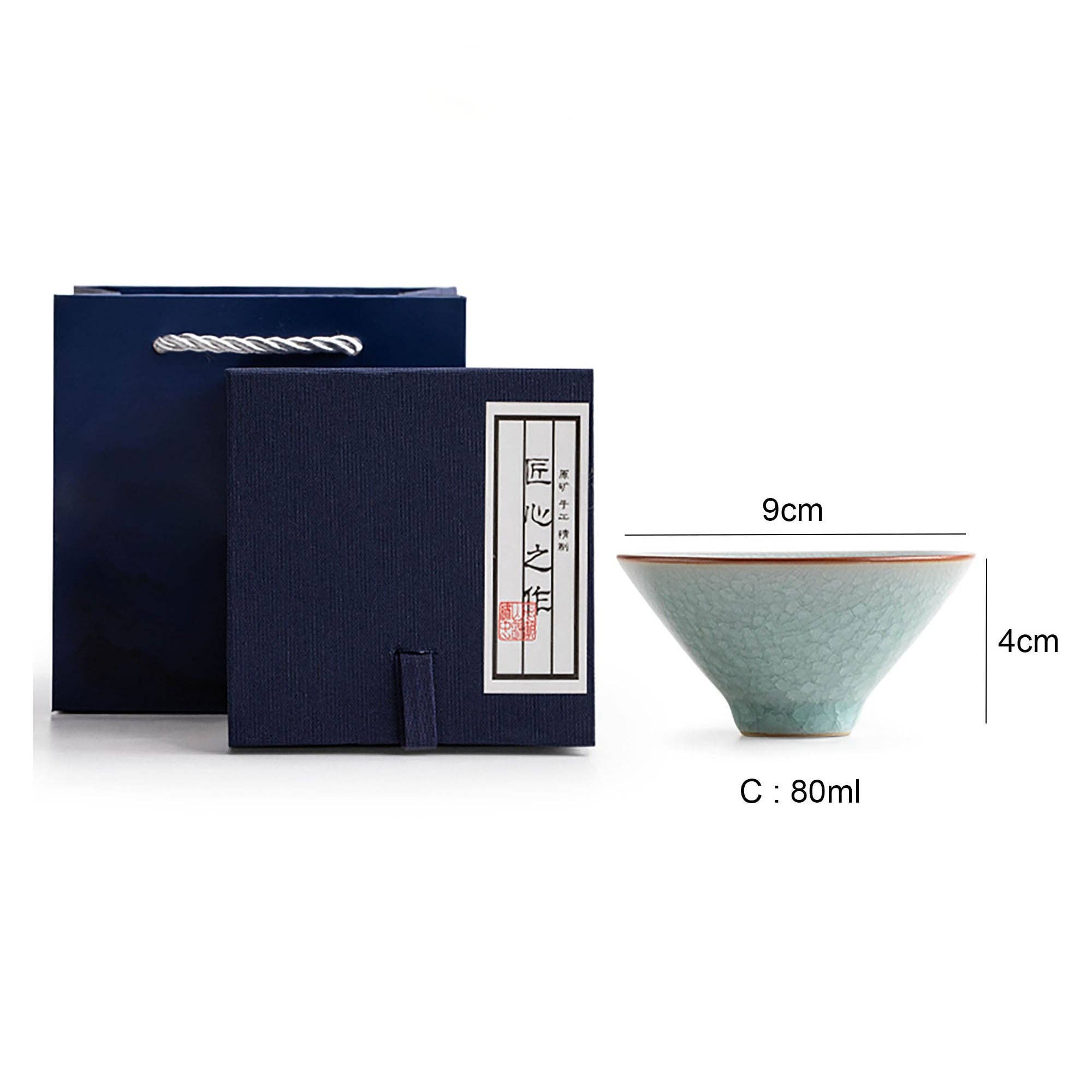 MinoCraft - Wholesale Theekopje - Ru celadon theekop meester6