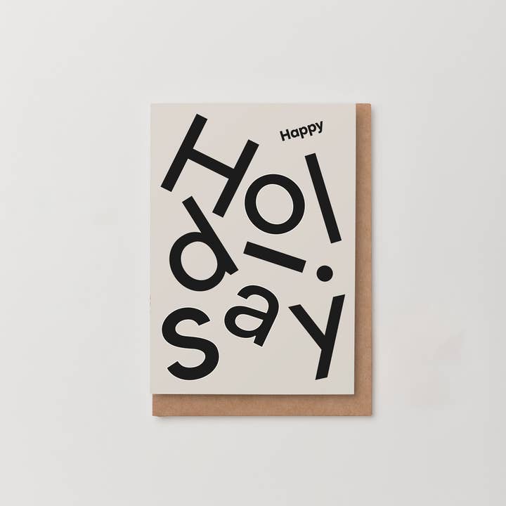 HAPPY HOLIDAYS SEASONAL/CHRISTMAS - RETAIL PACK for wholesale by Kinshipped