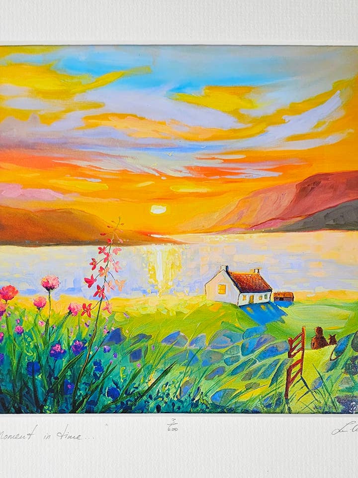 "un momento en el tiempo..." Edición Limitada para venta al por mayor de Lani Gregory - Art