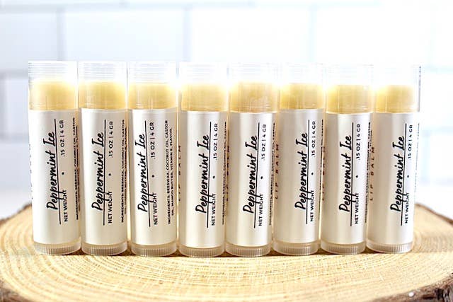 The Essential Oils Soapery - Wholesale Lip Balm - Peppermint Ice Lip Balm1