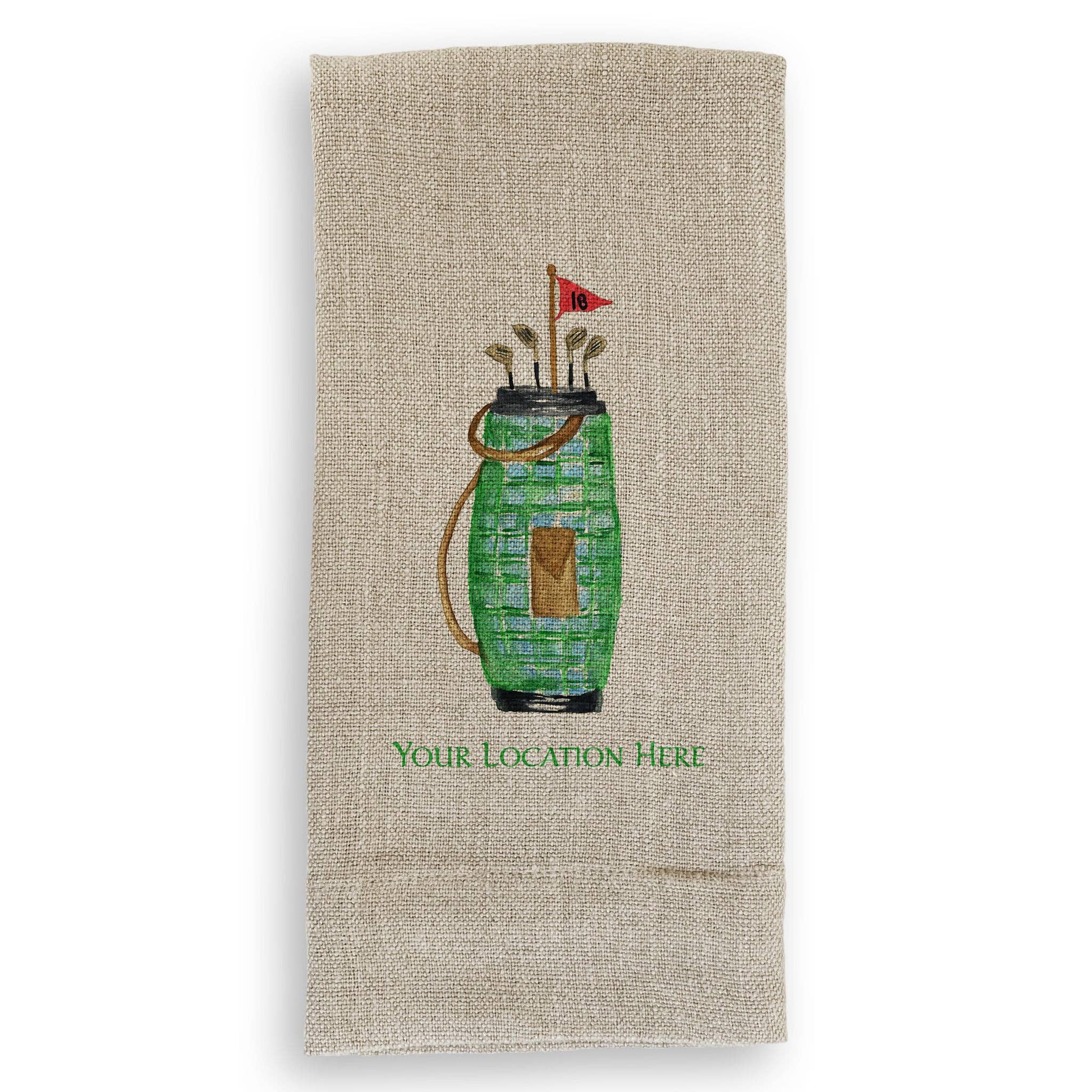 French Graffiti – Engroshandel Viskestykke – Golf taske med placering1