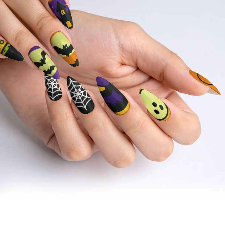 FYNE BODY - Wholesale Press-on/fake nails - Vampy Glamour Halloween Press-On Nails46