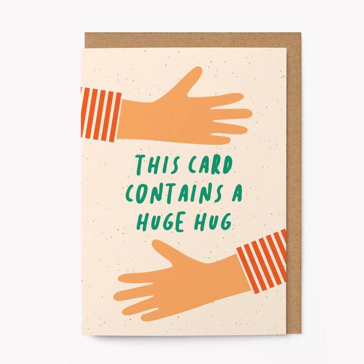 Graphic Factory - Wholesale Vriendschapskaartje - Wenskaart met een grote omhelzing1