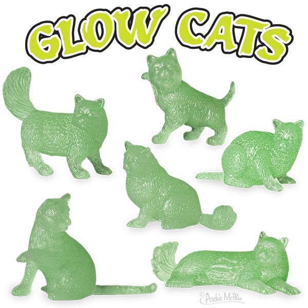 Incognito – wholesale Figurine toy – Kids – Glow Cats - Box of 72