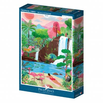 Puzzle 500 pezzi - Atmosfere tropicali per la vendita all'ingrosso da parte di Pieces & Peace
