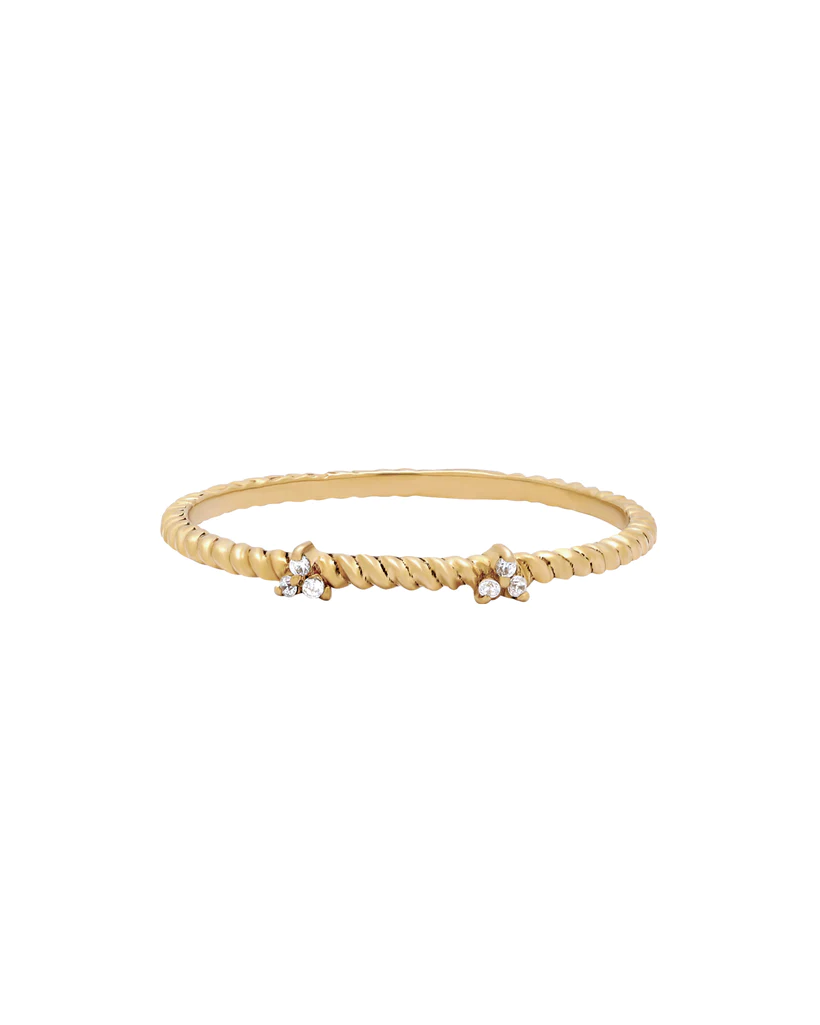 S-kin Studio Jewelry – Anel multi-pedra por atacado – Anel de Empilhamento Cassia Solid Gold4