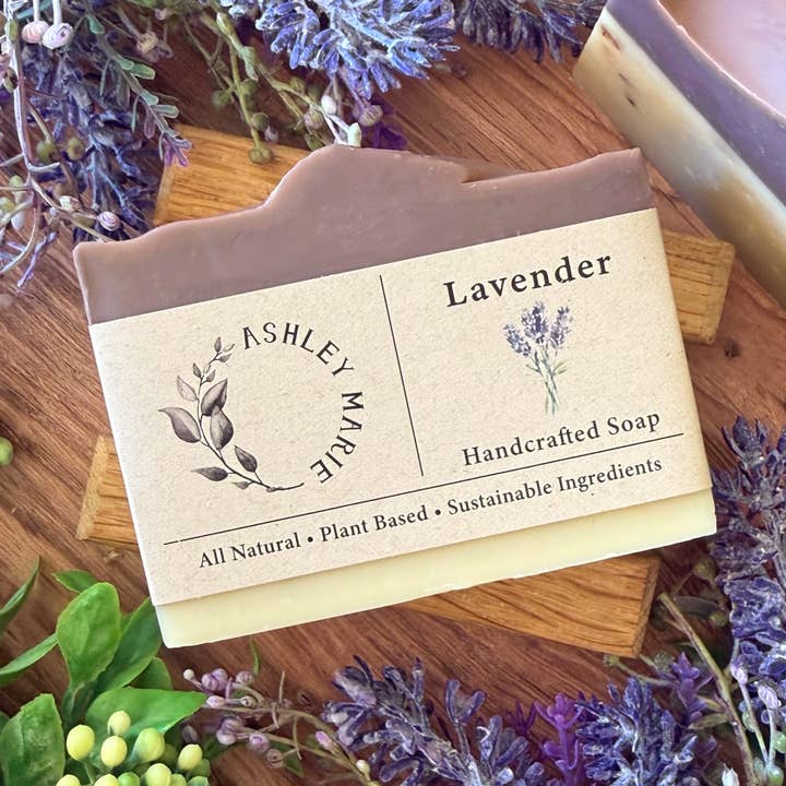 Ashley Marie Soap - Wholesale Bar Soap - Lavender Bar Soap | Calming Handmade Artisan0