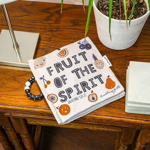 Doodling Faith - Wholesale Baby & Toddler Book (0-2) - Fruit of the Spirit soft crinkle baby book2