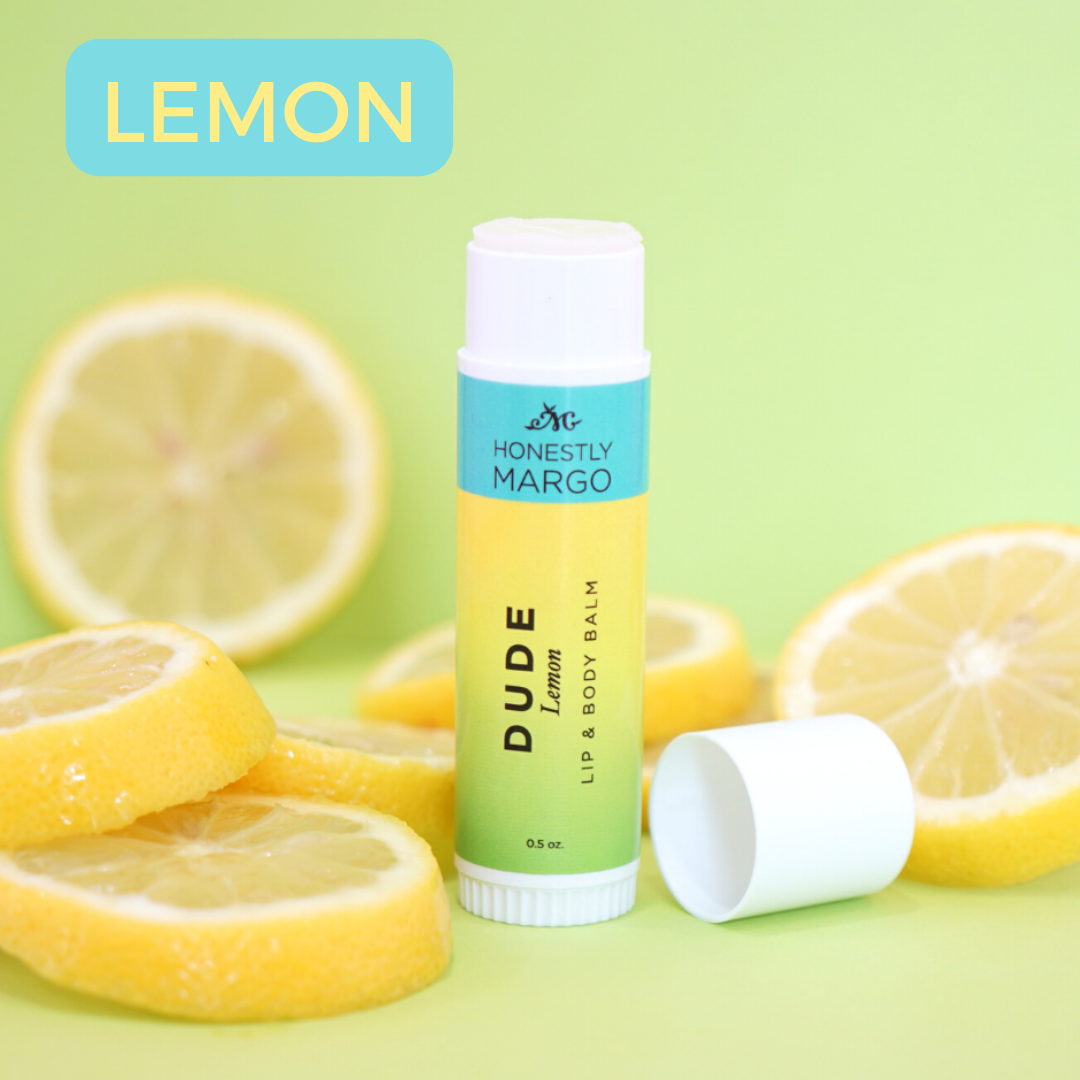 Honestly Margo - Wholesale Lip Balm - Lemon DUDE Lip & Body Balm0