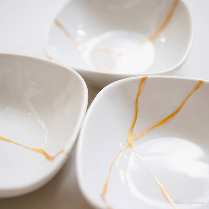 DIY Kits by Mora Approved - Kintsugi, Pottery & Art - Wholesale DIY Craft Kit - Kintsugi Kit with 2 Colours