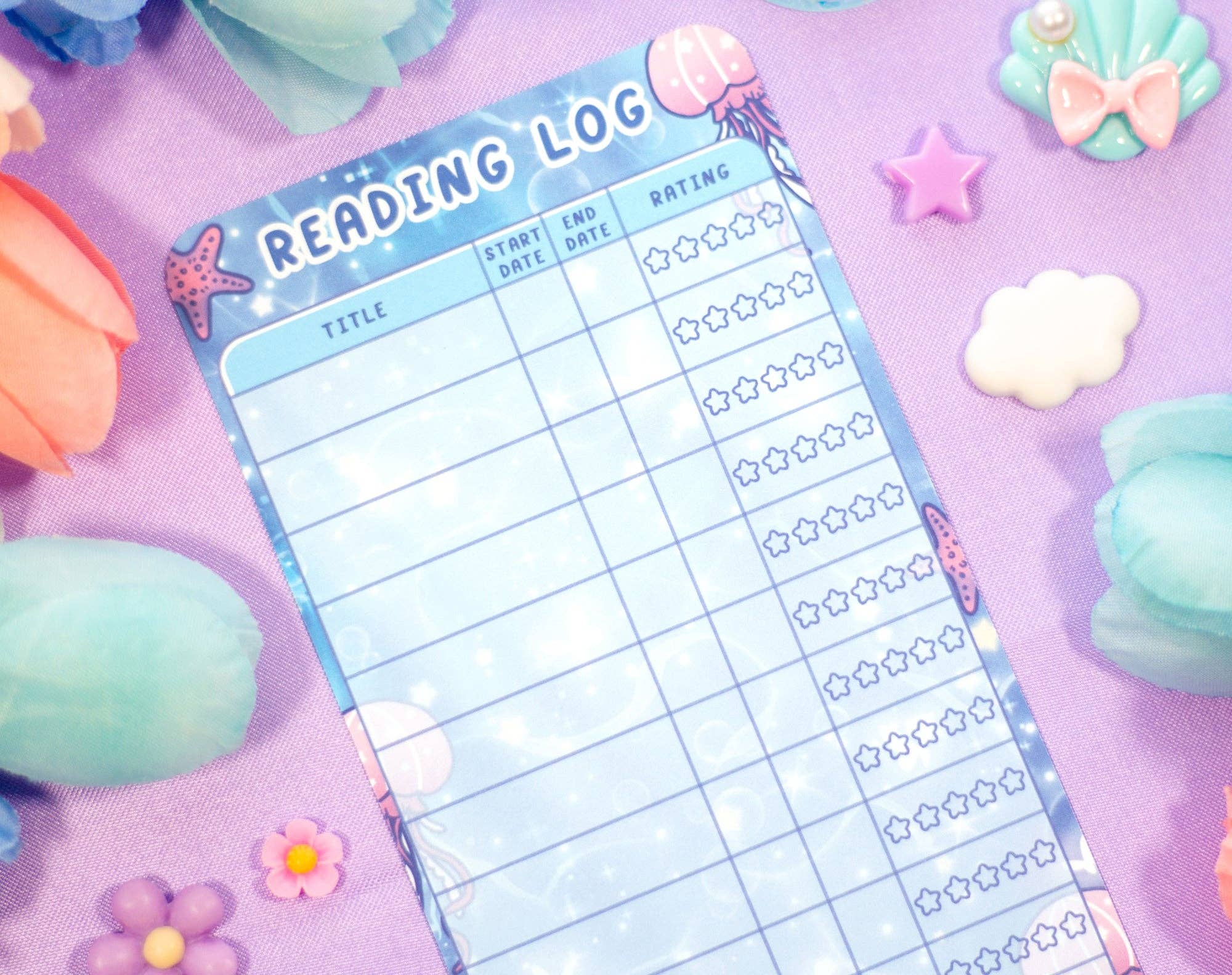 Unicorn Eclipse - Wholesale Bookmark - Reading Room Reading Log Bookmark2