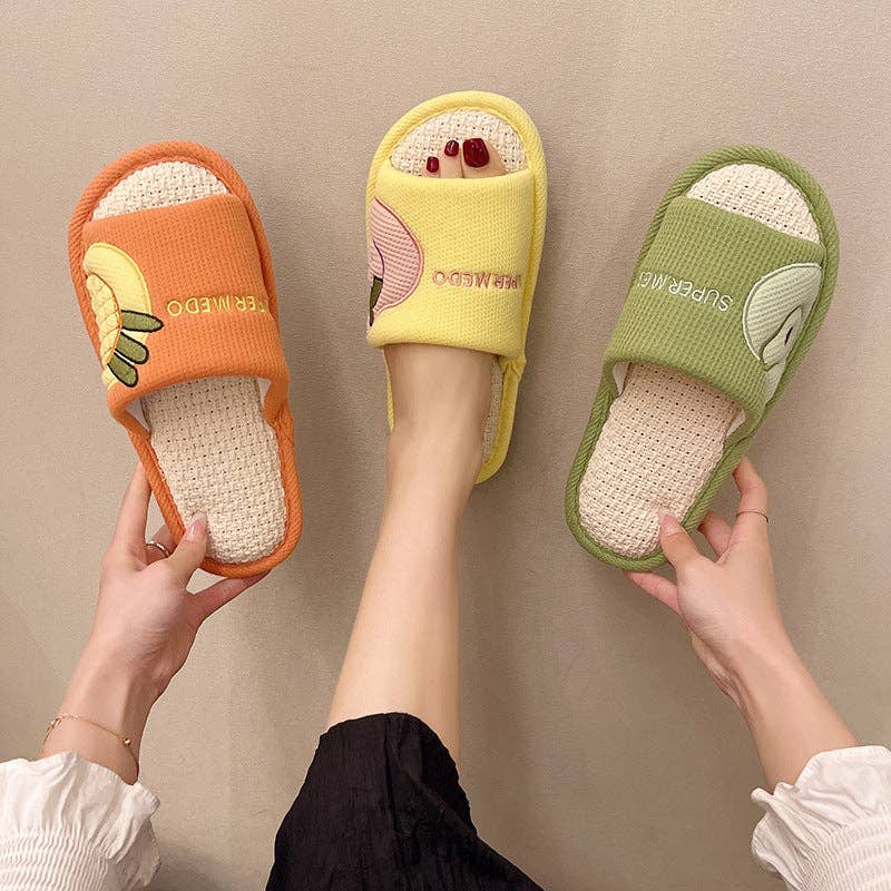 Chinese slippers open deals toe