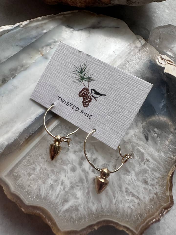 EFFORTLESS HOOP EARRING for wholesale by Twisted Pine Jewelry