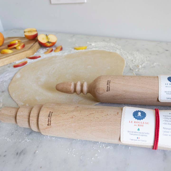 Reine Mère - Wholesale Rolling Pin - The Queen's roll in beech wood - Made in France6