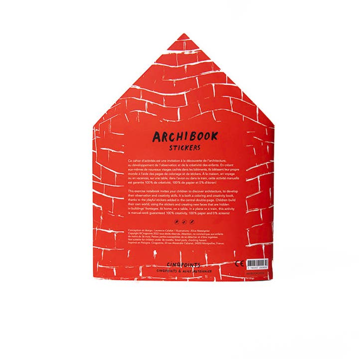 Today is Art Day - Wholesale DIY Craft Kit - Kids - Activity books - Archibook Stickers by Cinqpoints4