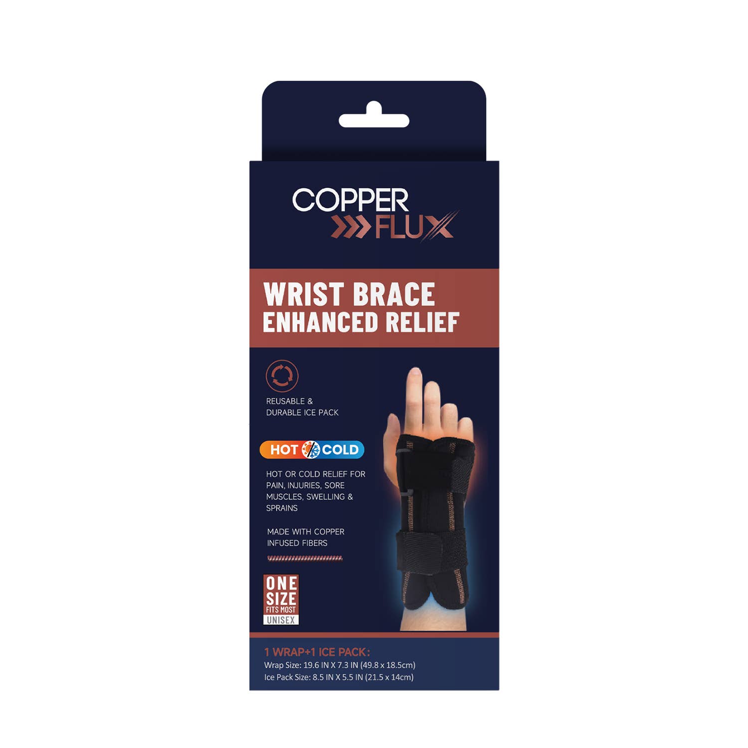 The American Gift Company (TAGCO) - Wholesale Hot/Cold Compress - Hot & Cold Wrist Brace - Enhanced Relief1