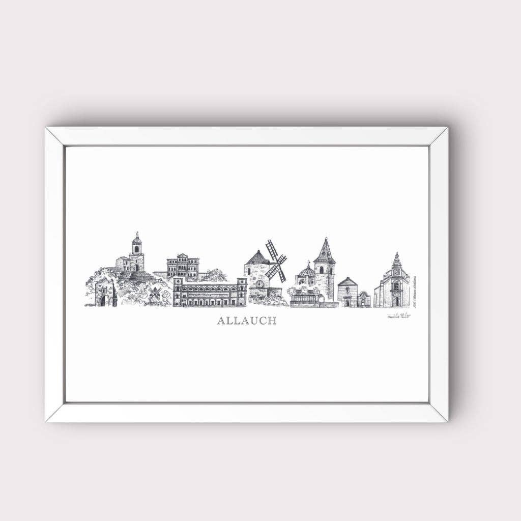 JOG | Maison d’éditions - Vendita all'ingrosso Stampa artistica - Affiche - Murale Allauch - Aurélie Philis2