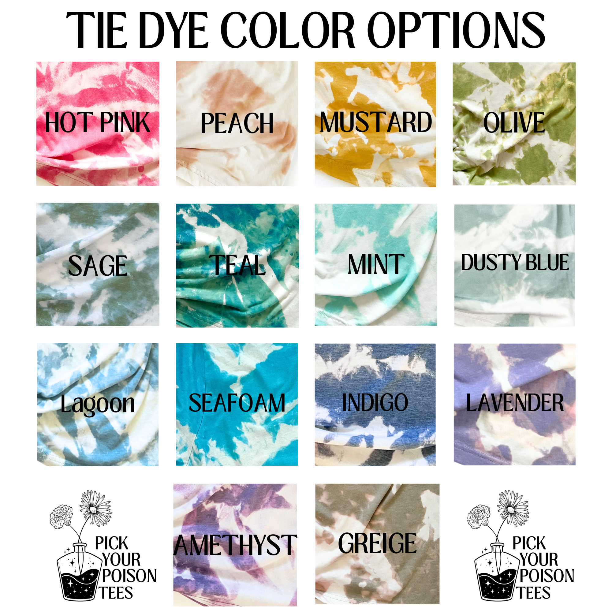 Pick Your Poison Tees LLC (Formerly Wandering Owl Designs) - Wholesale Screen Printed T-Shirt - Women's - Straight Out Of F*cks Tie Dye Tee2