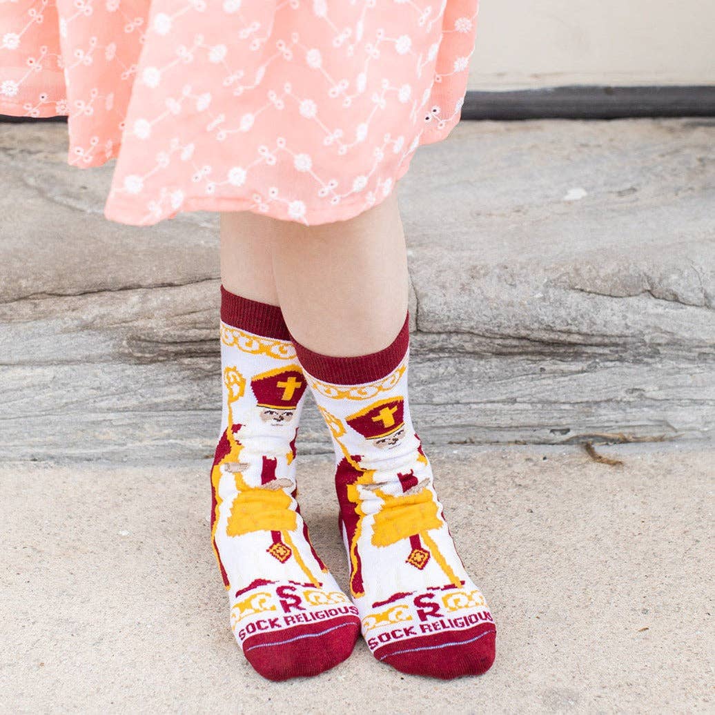 Sock Religious - Wholesale Socks - Kids - St. Nicholas Kids Socks3