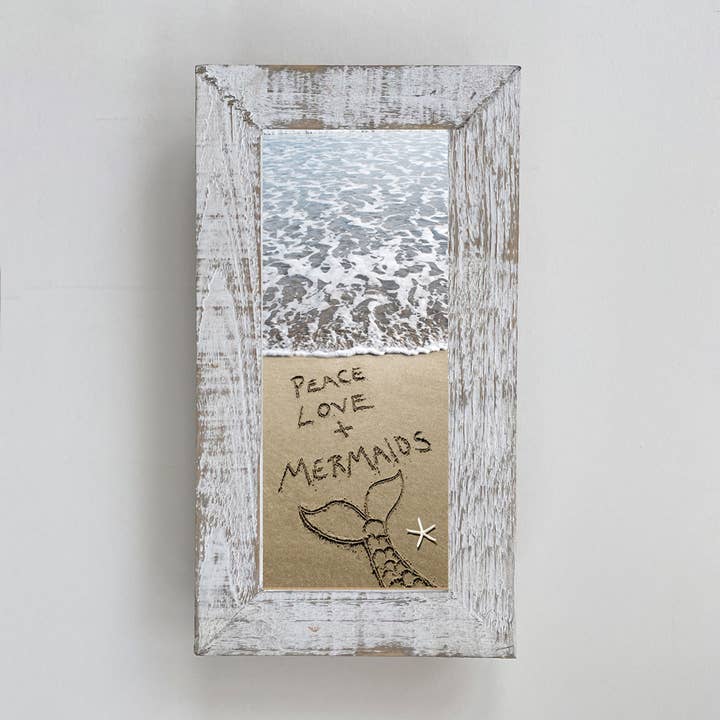 Vagues encadrées - Peace Love & Mermaids 307 pour la vente par LISART LLC