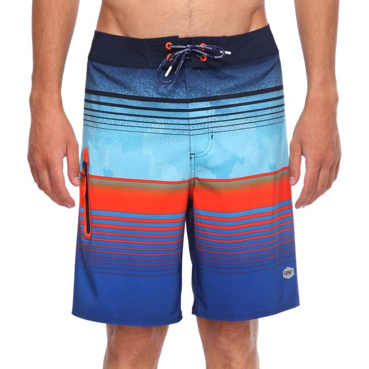 Rokka & Rolla - Wholesale Swim Shorts - Men's - Men's 9" 4-Way Stretch Board Swim Shorts Swimwear27