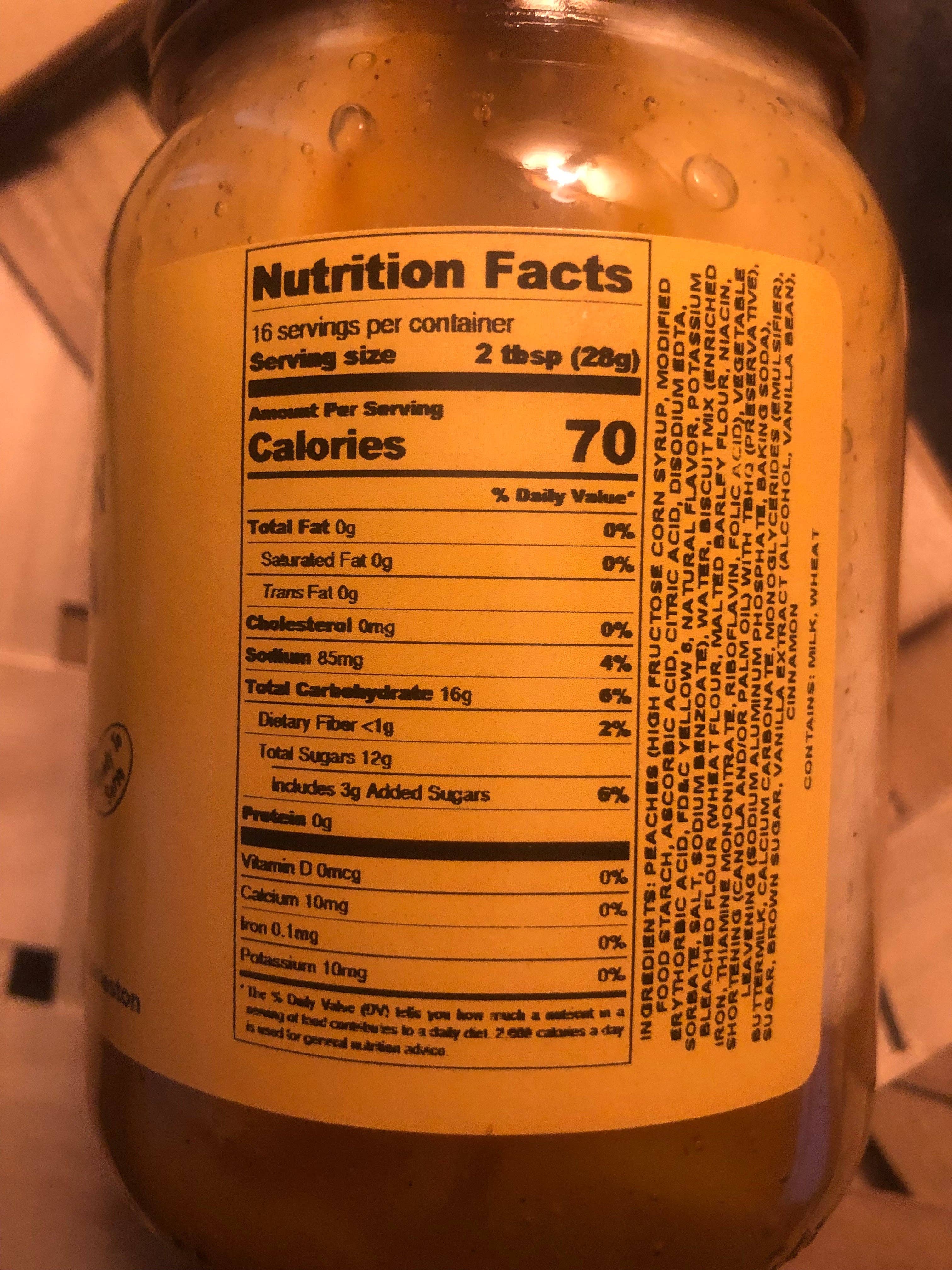 There's No Place Like Charleston - Wholesale Preserves - Peach Cobbler/ Southern Pie in A Jar.2