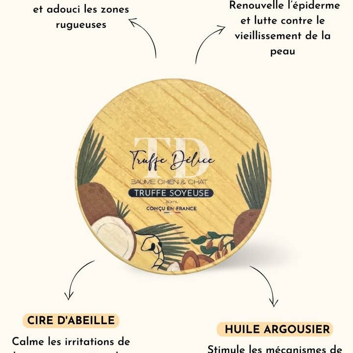 Truffe Délice - Wholesale Pet Balm - Dog - Silky truffle balm2