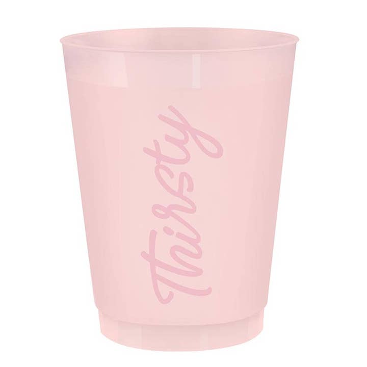 Cocktail Party Cups - Thirsty - 8ct for wholesale by Angle