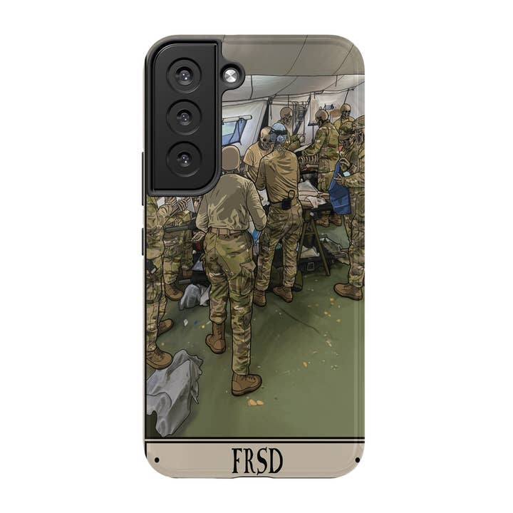 Coque de téléphone pour détachement de réanimation et de chirurgie avancée pour la vente par Platoon Daddy LLC